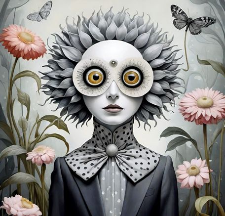 Flowerette Cabinet.105.
