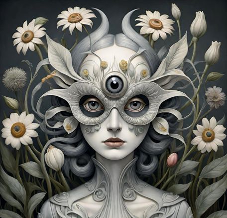Flowerette Cabinet.108.
