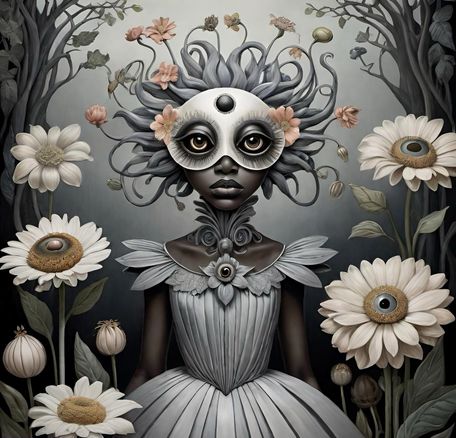 Flowerette Cabinet.109.