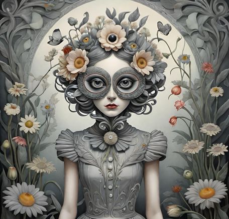 Flowerette Cabinet.111.