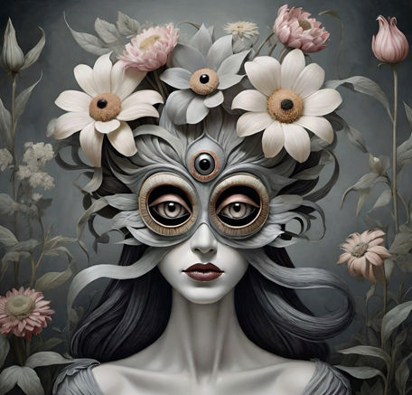 Flowerette Cabinet.112.