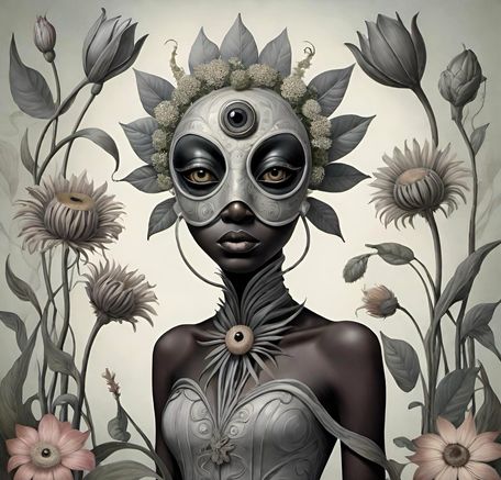 Flowerette Cabinet.113.