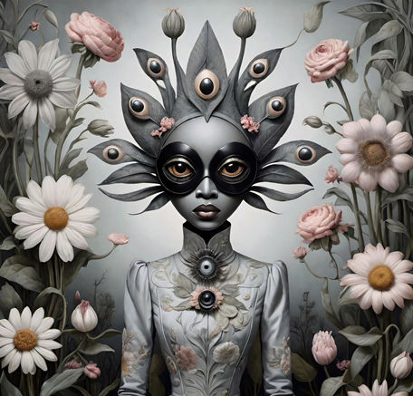Flowerette Cabinet.116.