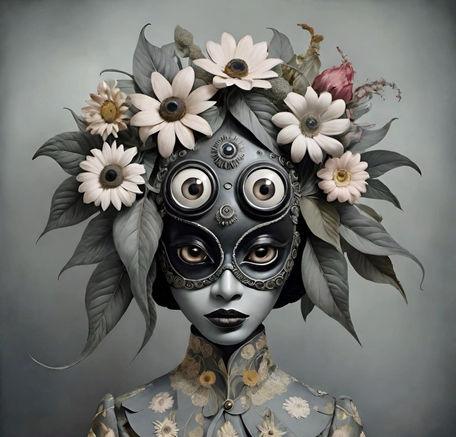Flowerette Cabinet.118.