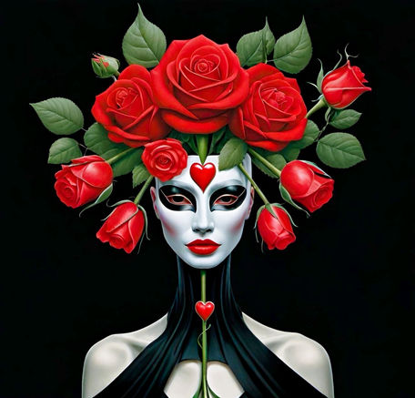 Flowerette Cabinet.124.