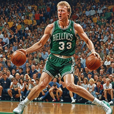 Larry Bird Double Ball