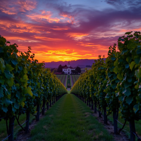 Vineyard Sunset