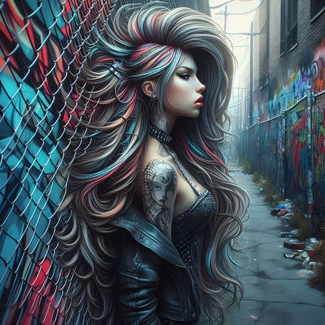 Graffiti Girl 8