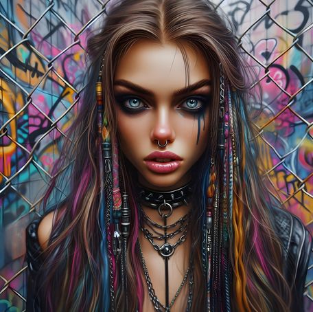 Graffiti Girl 9