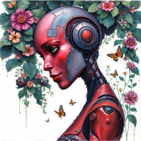 Pixelated Blossoms