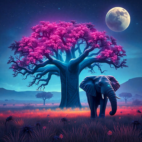Day 73 - Moonlit Safari