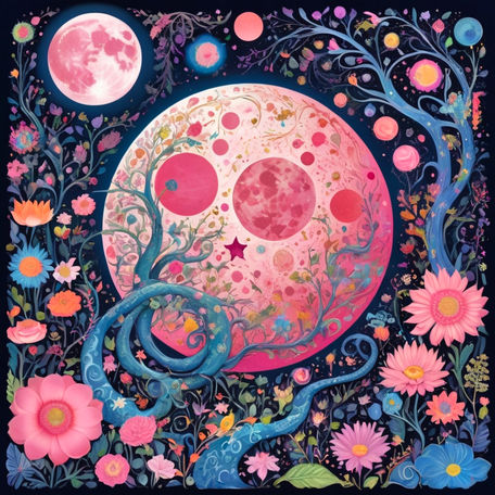 Day 103 - Pink Moon The Enchanted Tide