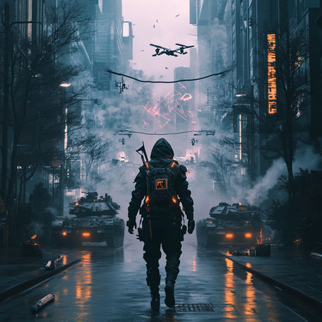 Cyberpunk Warrior