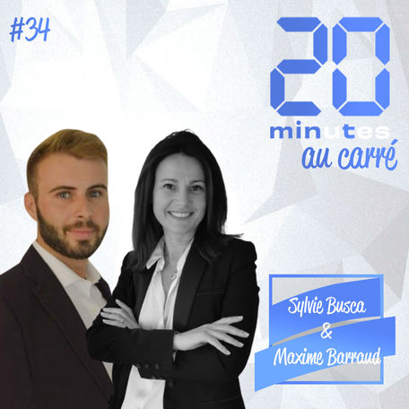 Sylvie Busca et Maxime Garraud sont dans 20Mint² !