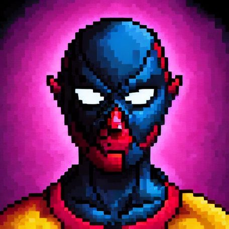 Neon Spiderman