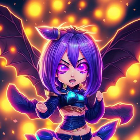 GALATIC NEON BABES  CHIBI