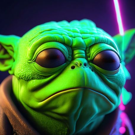 YODA 3D PEPE