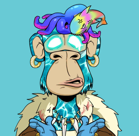 King Aqua Neon Ape 