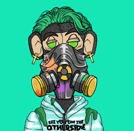Chill Miami Neon Ape