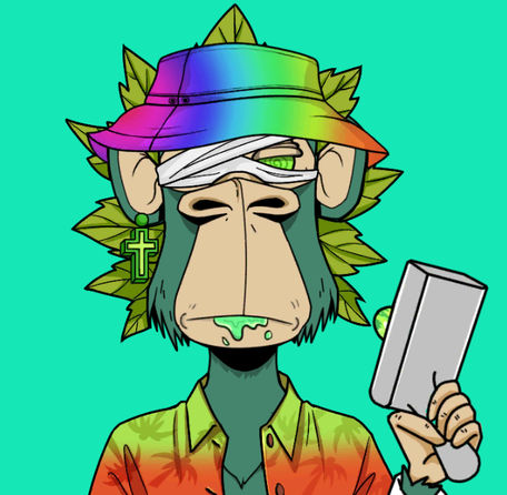 Chill Miami Neon Ape
