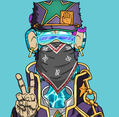 JoJo Miami Neon Ape