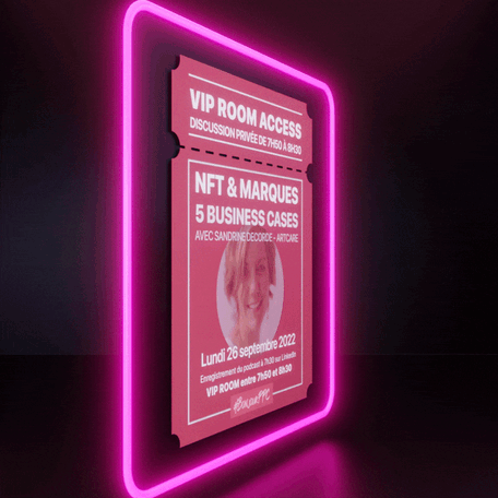 VIP Room avec Sandrine Decorde, fondatrice et CEO de Artcare, studio NFT pour les marques
