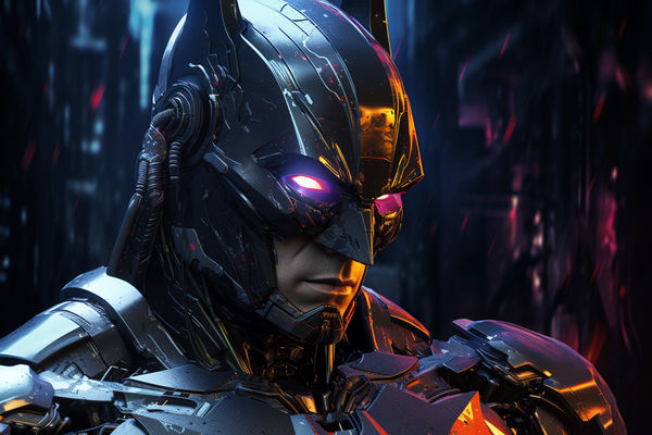 Cyberpunk Mecha-Batman #8