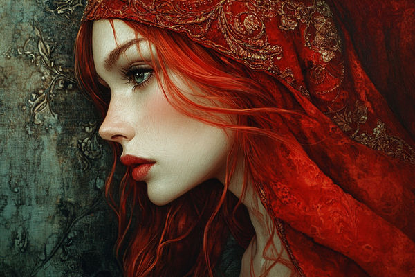 Reina en rojo